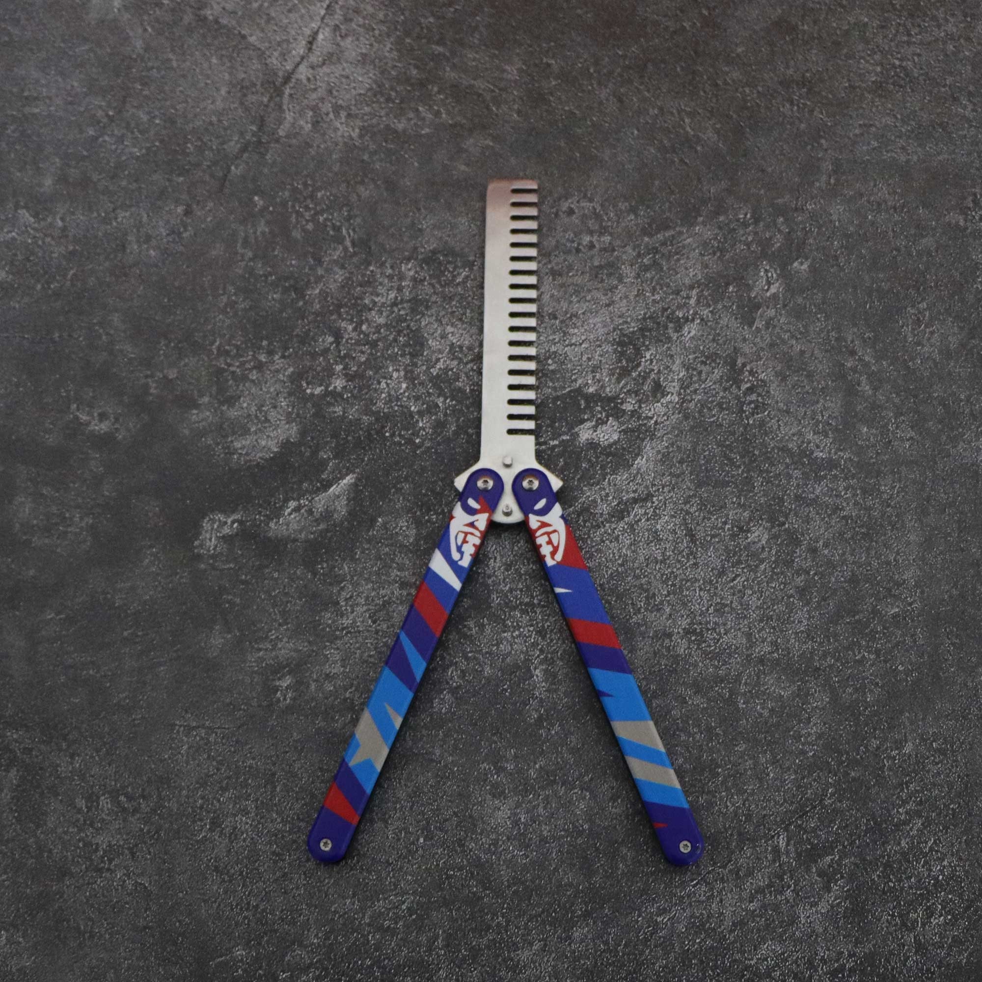 Yoru Knife Yoru Comb Stainless Steel Butterfly Trainer Etsy