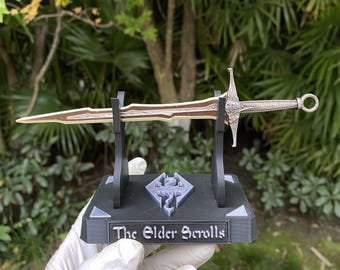 Skyrim 1/6 Scale Dragonbone Sword Gamer Tiny Sword Collective Christmas Gift