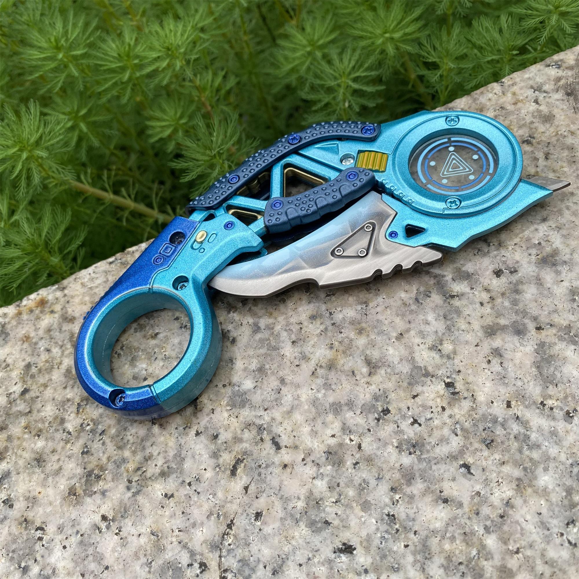 IRL Apex Frozen Claw Karambit Special Game Karambit Metal Replica