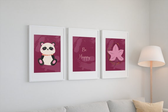 Printable Nursery Art Set Instant Download Wall Art for Baby | Etsy