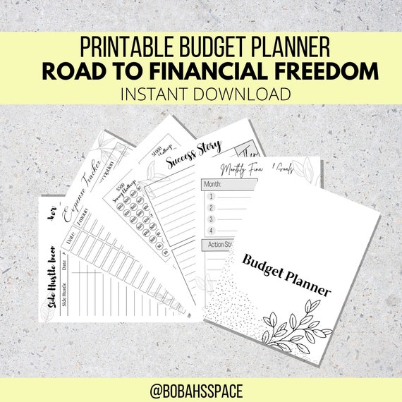 Printable Budget Planner Instant Download Budget Planner - Etsy