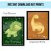 Printable Nursery Art Set Instant Download Wall Art for Baby - Etsy