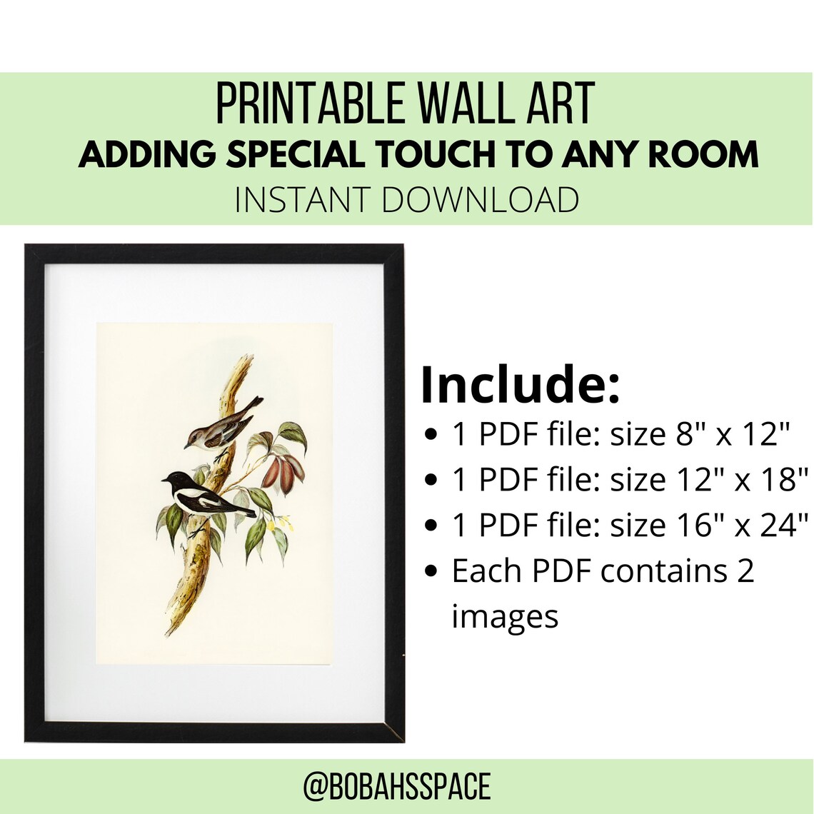 Printable Australian Bird Wall Art Instant Download Wall - Etsy