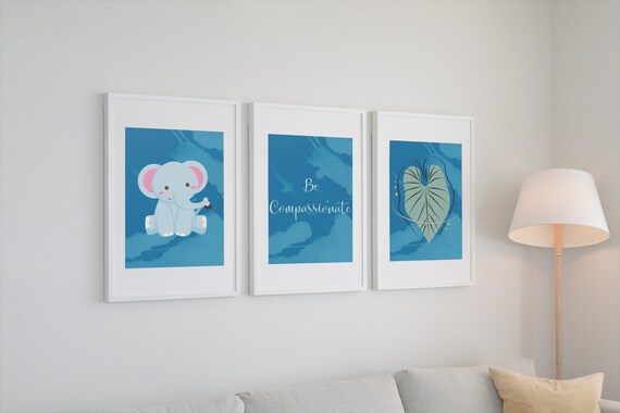 Printable Nursery Art Set Instant Download Wall Art for Baby - Etsy