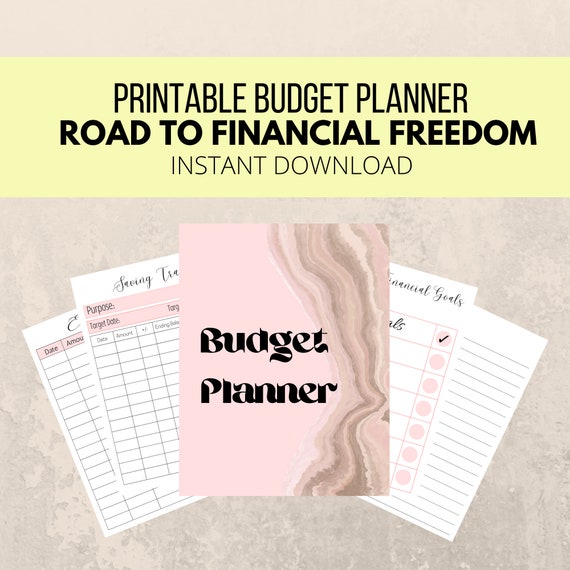 Printable Budget Planner Instant Download Budget Planner | Etsy