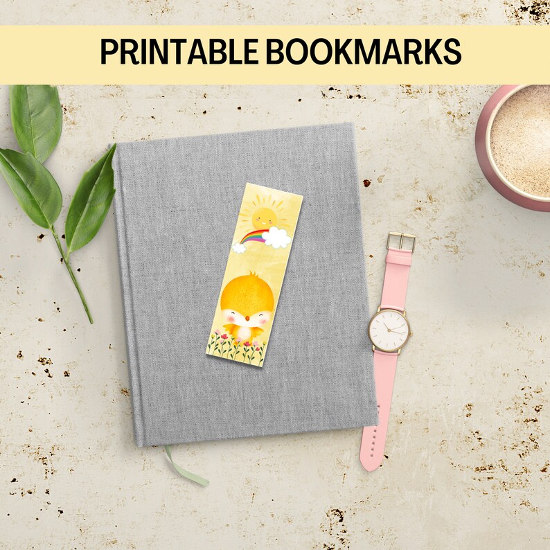 Printable Bookmarks Downloadable Cute Animals Bookmarks Etsy