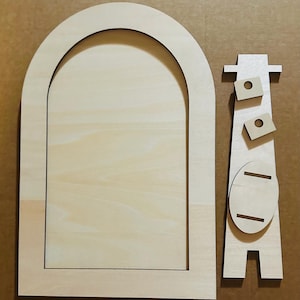 Large arched frame