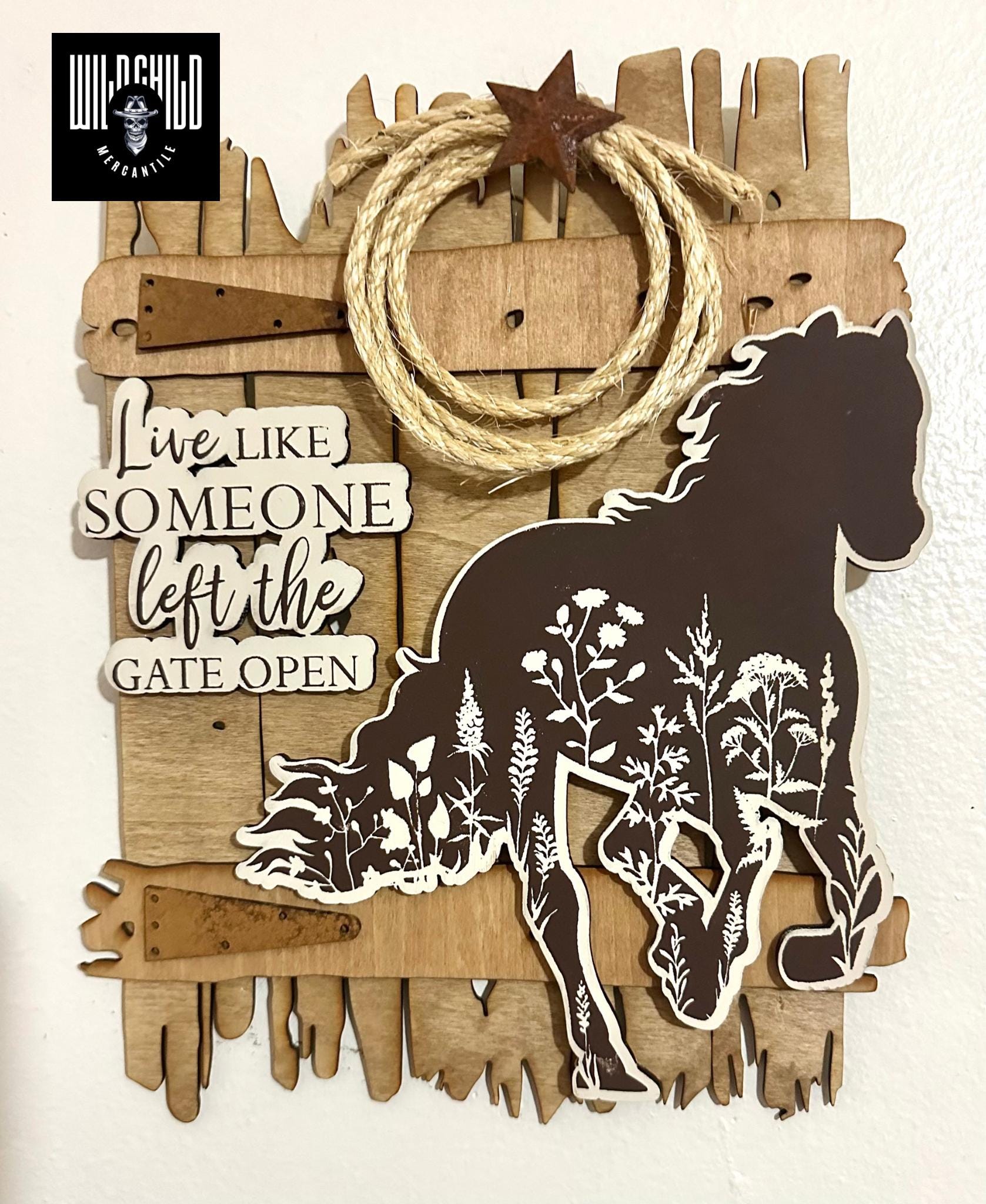 Rustic Wooden Gate Diy Kit - Etsy