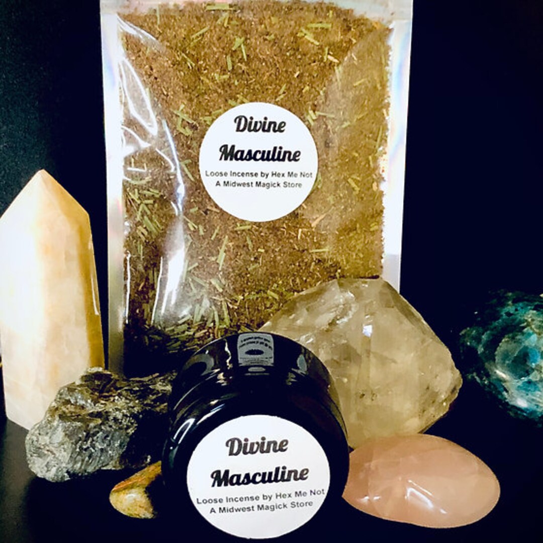 Divine Masculine Loose Incense for Working With the Divine Etsy