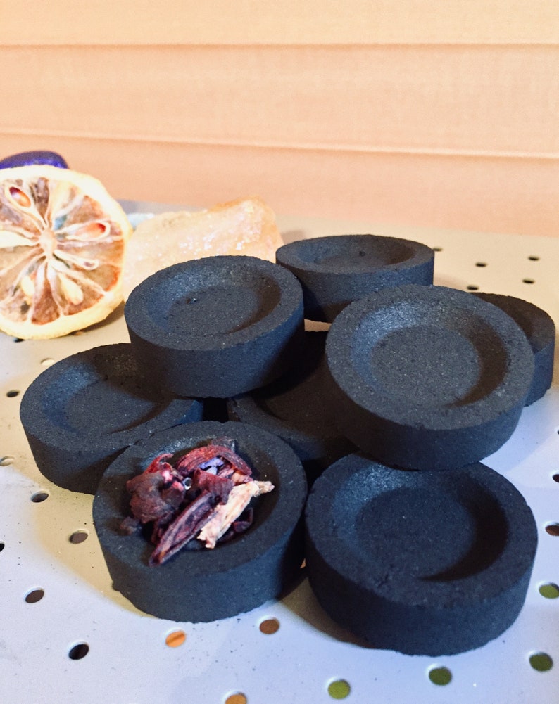 Charcoal Discs for Burning Loose Incense Pack of 10 33mm Etsy