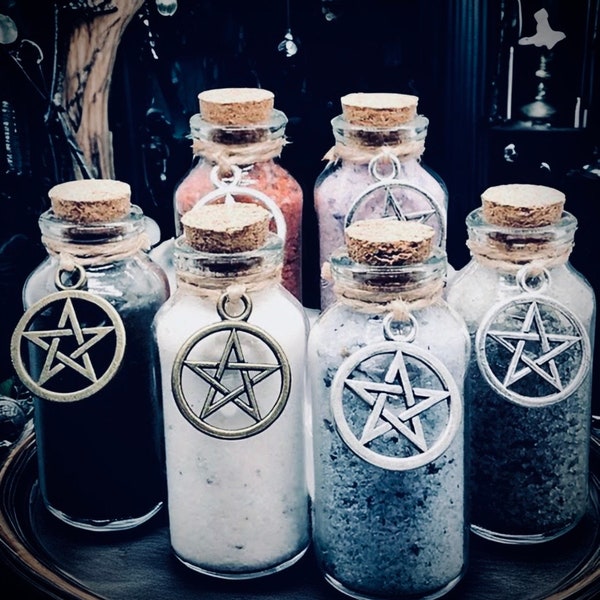 Blessed Witch Salts - All Natural Salts For Spell Work and Protection - Salts for Witchcraft