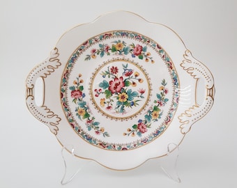 Coalport serving dish Ming Rose pattern English Bone China