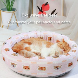 Monogrammed cat beds new arrivals