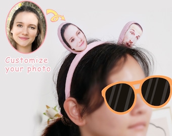 Bandeau photo personnalisé : diadème cadeau personnalisé