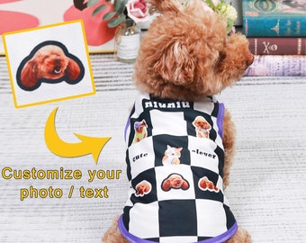 Custom Pet Shirt: Personalized Dog or Cat Tank Top