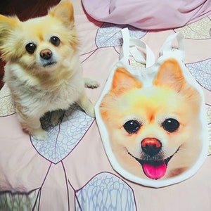 Custom pet bag Custom dog canvas bag Custom cat canvas bag Custom shopping bag Custom environmental protection bag Diy Satchel