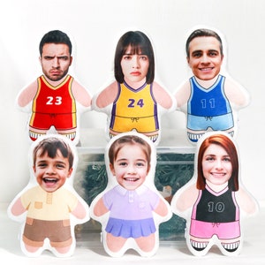Gesichtskissen,Bär personalisiert,Puppe personalisiert,Bärenkissen personalisiert,Geburtstagsgeschenk für Paare,Hochzeitsgeschenk,Fußball-Team-Puppe,Geburtstaggeschenk für Paare