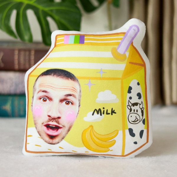 Personalized Face Ice Cream Pillow: Custom Photo Gift