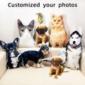 Photo Customization DIY dog Cushion Pet Plush Toys Dolls Stuffed Animal Cat Pillow Sofa Decorative Custom Birthday Gift Personalized gift
