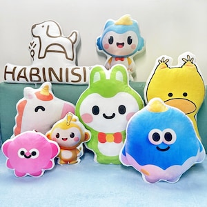 Customized Photo Shape Pillow - Personalized Logo Mascot Plush Pillow - Anime Design Throw Pillow for Brand Promotions Custom Cartoon Pillow