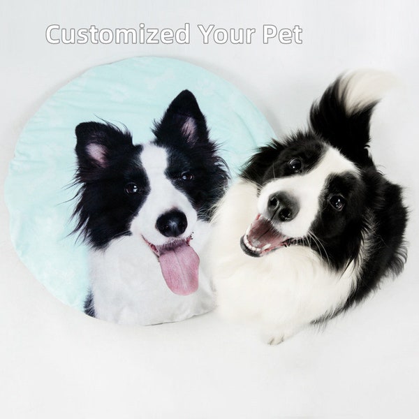 Custom Dog Mats Photo DIY Cat's Nest Carpet Removable And Washable Non-Slip Pet Mat Bed Dog's House Cushion Sleeping Accessories