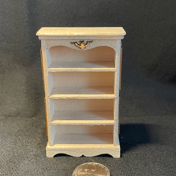 Unfinished Wood Bookcase Etsy