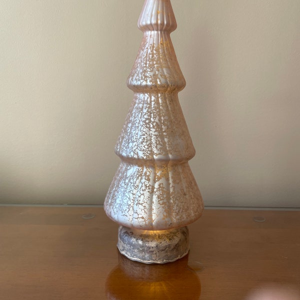 Pink Mercury Glass Etsy