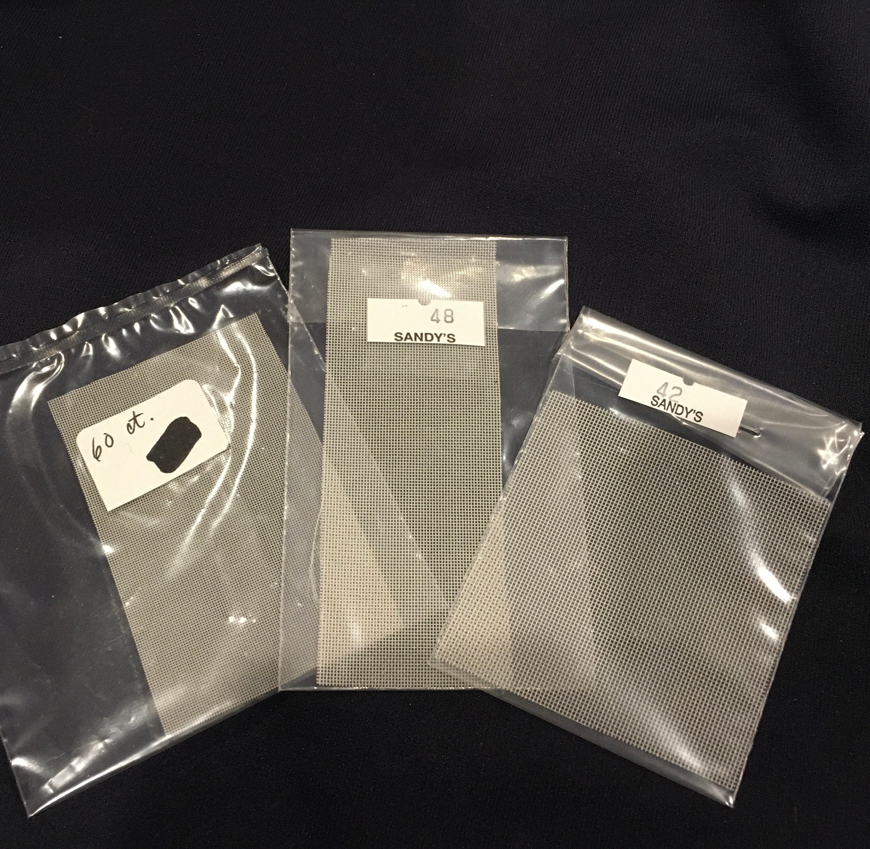 Silk Gauze 3 small pieces. 60 48 42 gauge Etsy