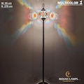 Mosaic Floor Lamp, Moroccan Corner Lamp, Colorful Glass, X Large