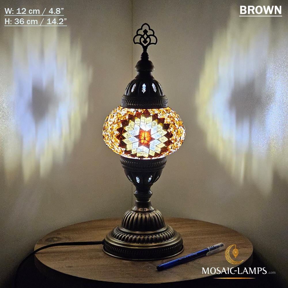 Turkish mosaic lamp - Etsy 日本