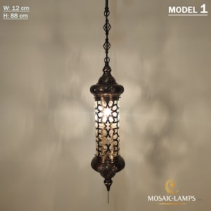 Blown Glass Pipe Pendant Lamps, Ottoman Hanging Lamps, Single Chain Pendant Lamp, Bathroom Pendant Lamp, Living Room, Restaurant Lamps