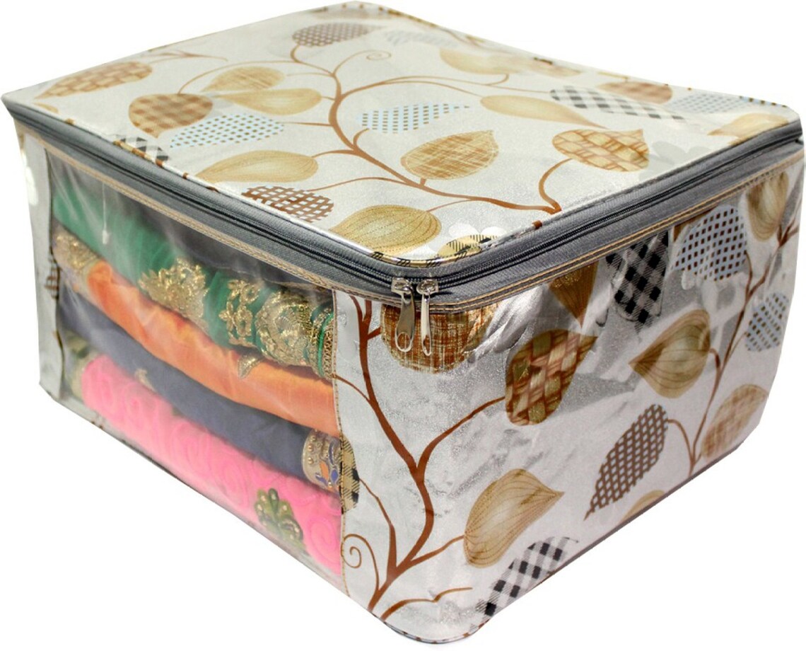 Saree Storage Organizer Bags Closet Storage Box Saree Etsy Australia