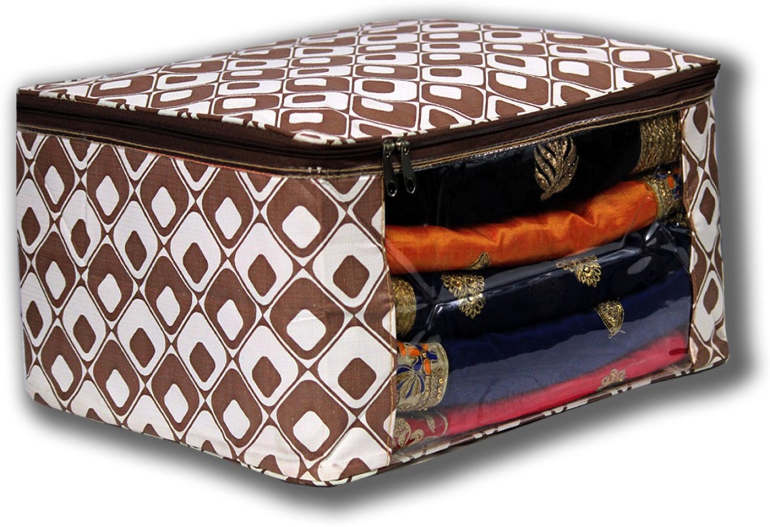 Buy Designer Saree Cover Saree Organizer Sari Clothes Storage Online in