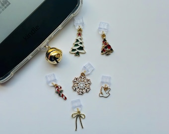 Adorno navideño para Kindle que evita la entrada de polvo, accesorio para tablet y teléfono, regalo para amantes de los libros