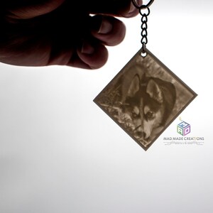 Custom Lithophane Keychain