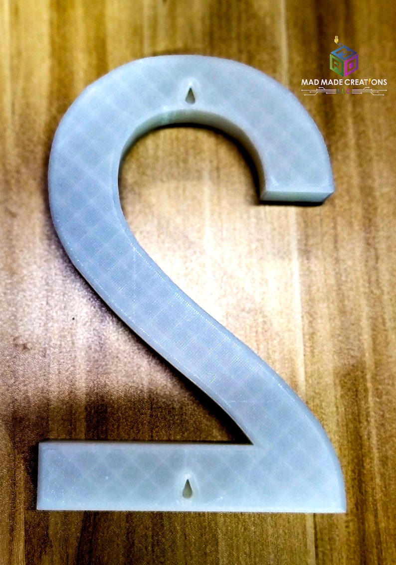 Large Glow in the Dark House Numbers or Text and Other Etsy