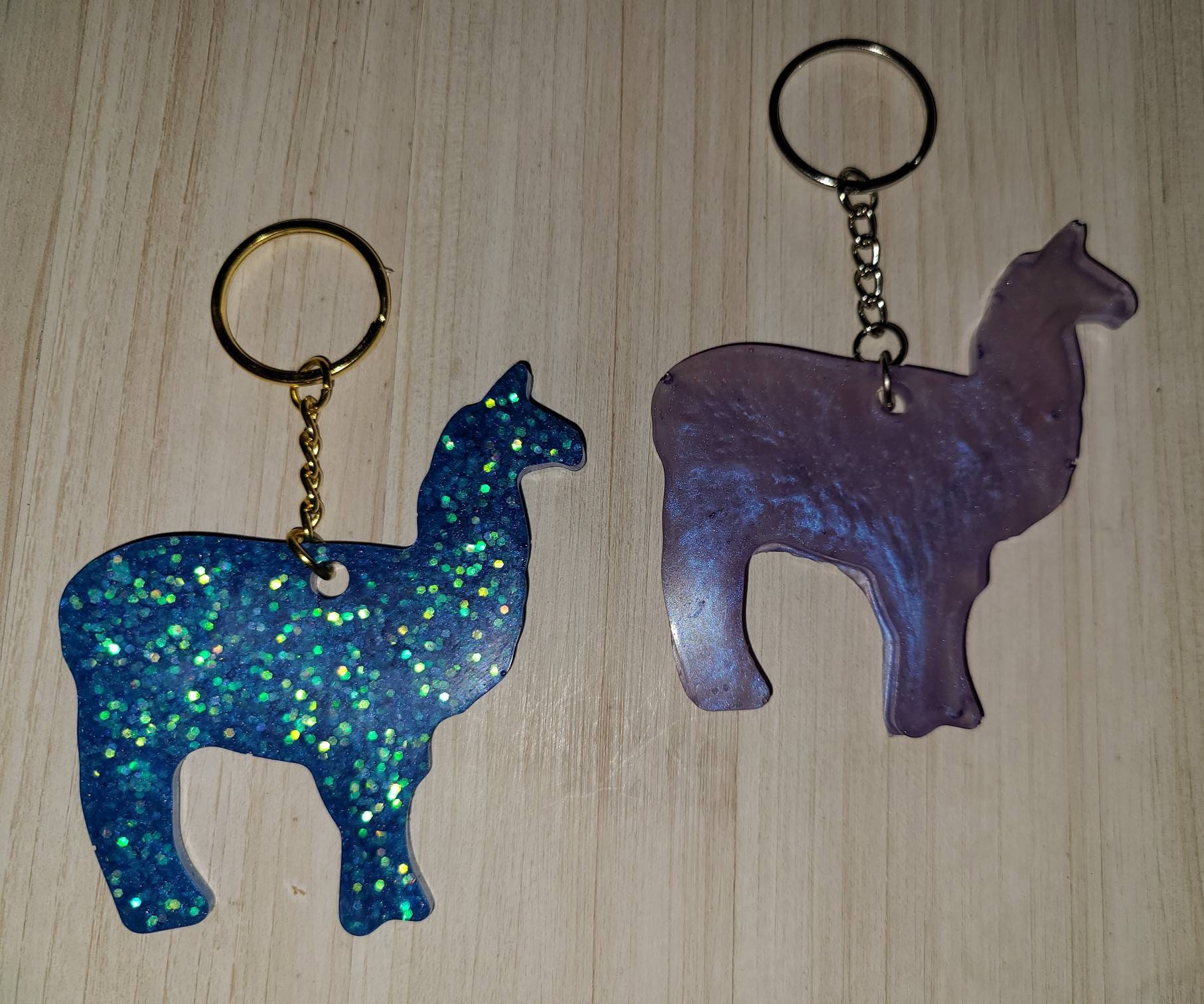 Llama keychain Etsy