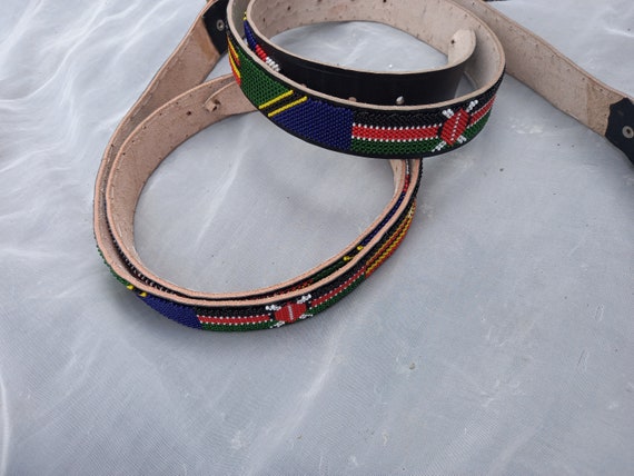 Wholesale Belts Masai Belts Beaded Belts Leather Belts - Etsy