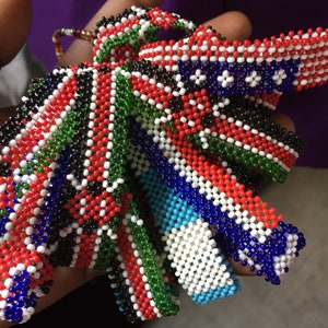 Pulseras al por mayor/Pulseras de Kenia/Pulseras de banderas de todos los países/Pulseras de EE. UU./Pulseras jamaicanas/Pulseras australianas/Banda personalizada