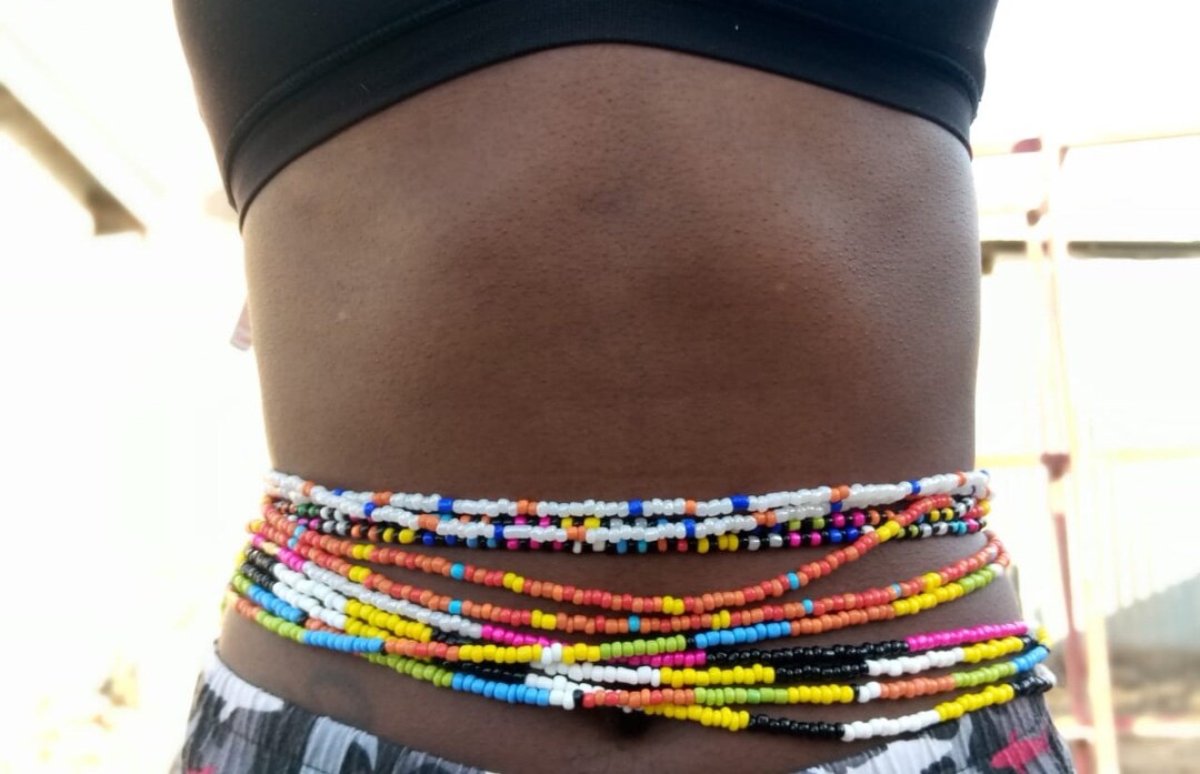 ON SALE Wholesale Elastic Waist Beads/ Accessories/belly Beads/ African