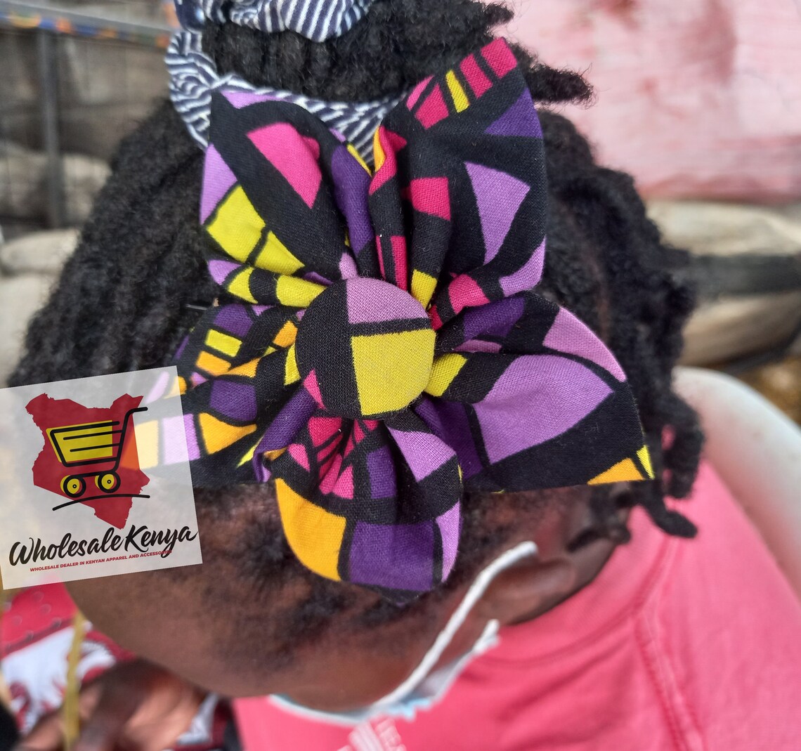 Wholesale Hair Clips Ankara Hair Clips Fabric Hair Clips Etsy