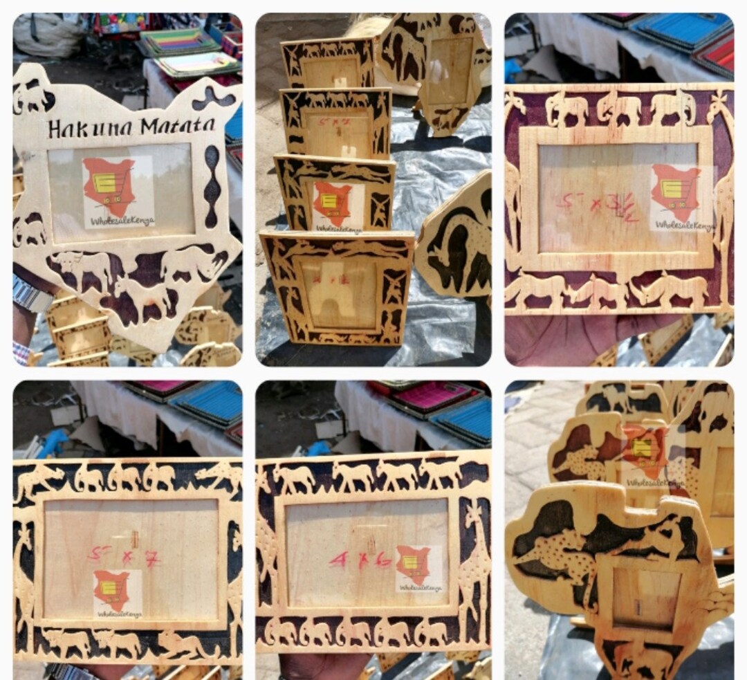 Assorted Picture Frames, Wholesale Photo Frames, African Wooden Picture Frames, Weddings, Wall