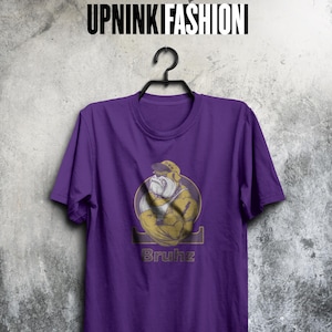 Omega Psi Phi T Shirt teeshirt Fraternity Big Dog Que Bruhz Fashion Men&#39;s Blood Thunder Old Gold Purple Black Probate Father&#39;s Day College