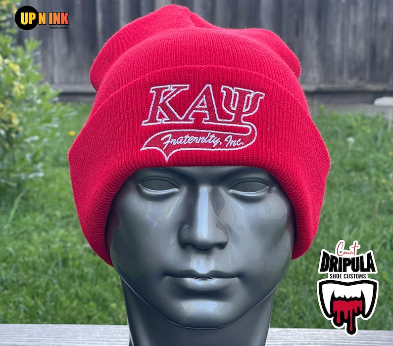 Kappa Alpha Psi Knit Beanie Nupe 1911 Tail HBCU Skull Cap Probate ...