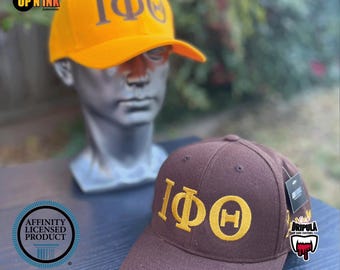 Iota Phi Theta Custom Baseball Cap 1963 Centaur Greek Letters Theta Fraternity Embroidered A Tradition Not Resting Upon One
