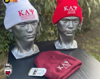 Kappa Alpha Psi Knit Beanie Live Color Line Name