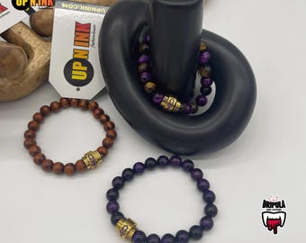 Omega Psi Phi Beaded Bracelet Fraternity Gift 1911