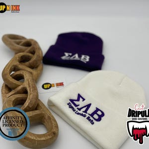 Sigma Lambda Beta Knit Betas SLB Beanie Skull Cap Probate, Neophyte Fraternity