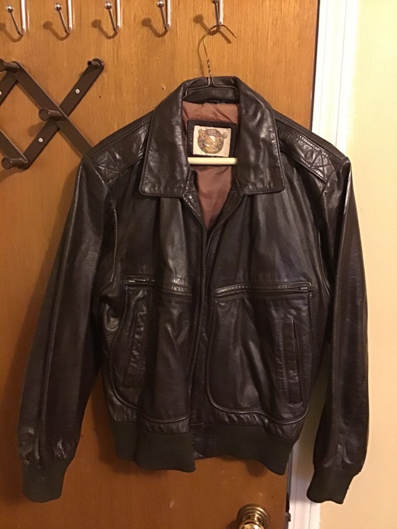 1980s Vintage Leather Jacket
