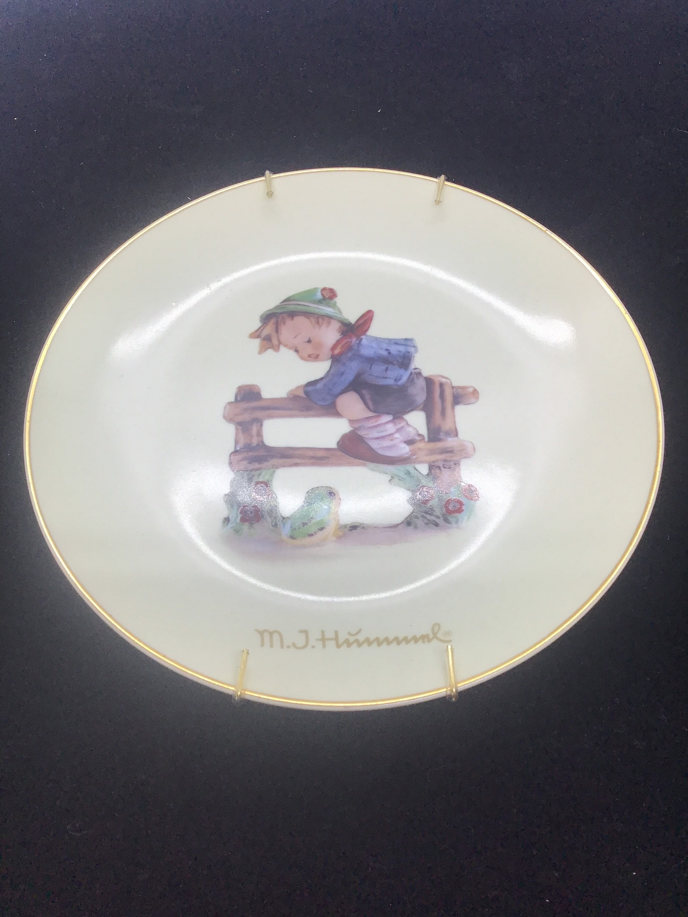 M.J. Hummel Collector Plate Etsy